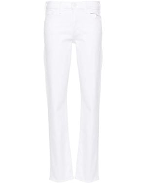 Mother The Smarty Straight Jeans - White