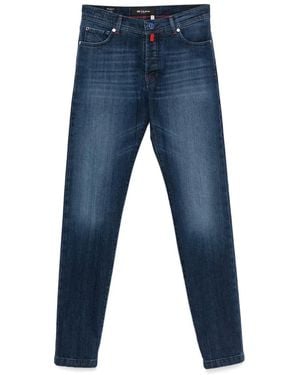 Kiton Ausgeblichene Jeans - Blau