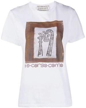 10 Corso Como Graphic-Print T-Shirt - White