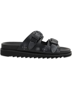 Toga Virilis Buckled Sandals - Black