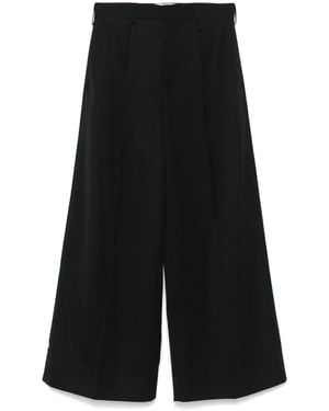 Simone Rocha Wide-Leg Trousers - Black