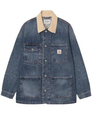 Carhartt Warren Chore Coat - Blue
