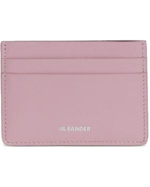 Jil Sander Pasjeshouder Met Logodetail - Roze