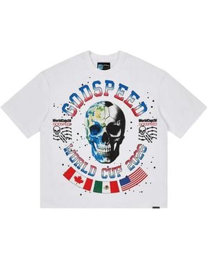Godspeed Planet Fútbol T-Shirt - White