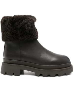 Blauer Kimmel 10 Faux-Fur Ankle Boots - Black