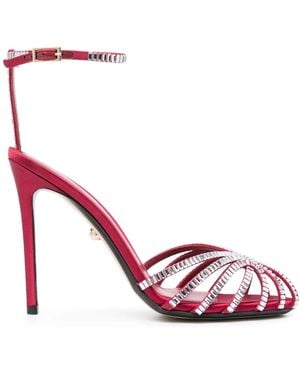 ALEVI Penelope 120Mm Crystal-Embellished Court Shoes - Pink