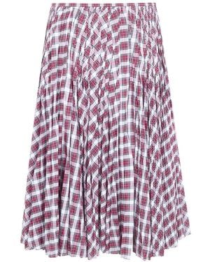 N°21 Cotton Maxi Skirt - Purple