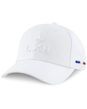 Lxh Gorra De Béisbol Heritage Con Logo Bordado - Blanco