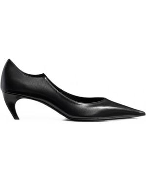 KHAITE Valerie Low Pumps - Black