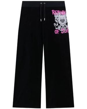 Juicy Couture Republic Of Jc Track Trousers - Black