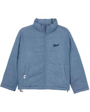 Chocoolate Logo-Embroidered Jacket - Blue