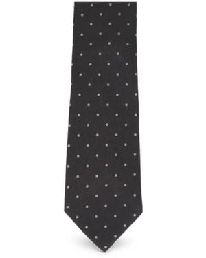 Tom Ford Polka-Dot Tie - Grey