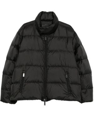 DSquared² Zip-Fastening Quilted Jacket - Black