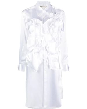 Comme des Garçons Midi-Kleid - Weiß