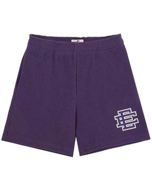 Eric Emanuel Thermal Track Shorts - Purple