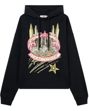 Off-White c/o Virgil Abloh Big Frame World Graphic-Print Hoodie - Black