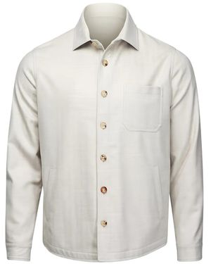 Maurizio Baldassari チェストポケット シャツ - ホワイト