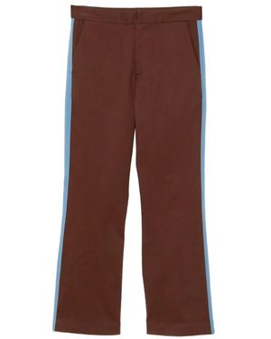Cynthia Rowley Riley Flared Trousers - Brown