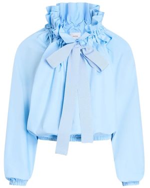 Patou Top con volantes - Azul