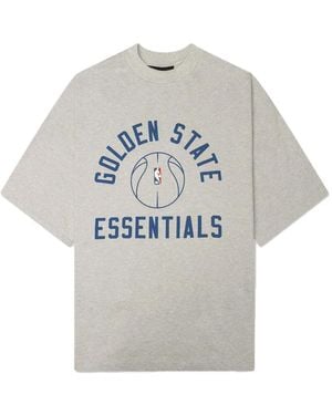 Fear Of God X Barkley Hendricks Warriors T-Shirt - Grey