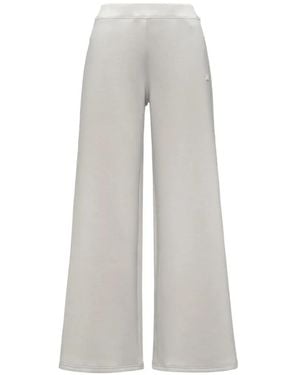 K-Way Loire Light Spacer Palazzo Trousers - White