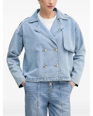 GAUDI Double-Breasted Jacket - Blue