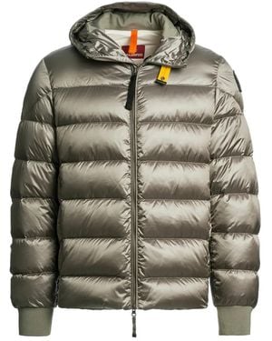 Parajumpers Pharrel Hooded Quilted Jacket - Gray