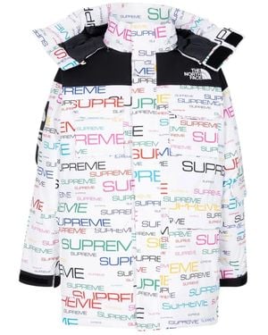 Supreme X Tnf Coldworks 700-Fill Daunenparka - Blau