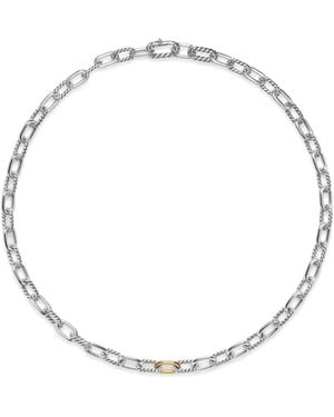 David Yurman Dy Madison Sterling Halsketting - Wit