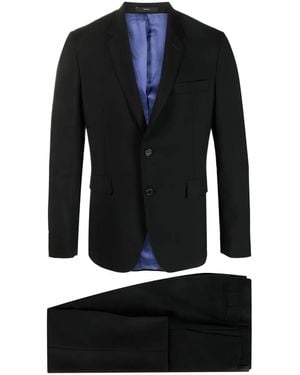 Paul Smith Single-Breasted Suit - Black