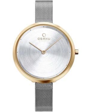 Obaku Montre Classic Mm - Metallic