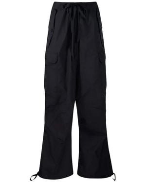 P.A.R.O.S.H. Cargohose mit Kordelzug - Blau