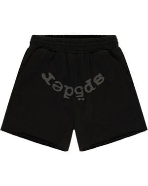 Sp5der OG Web V2 Phantom Shorts - Schwarz
