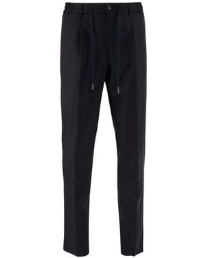 Tagliatore Drawstring-Waist Pants - Blue
