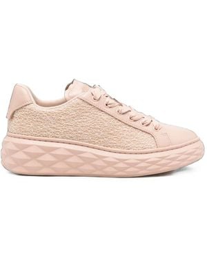 Jimmy Choo Diamond Maxi Trainers - Pink