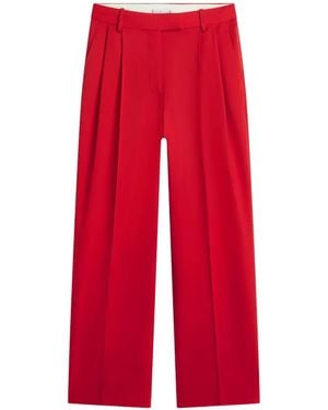 Tommy Hilfiger Pleated Pants - Red
