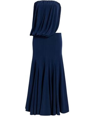 Proenza Schouler Vestido largo Yael - Azul