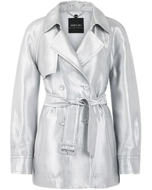 Marc Cain Serene Hues Belt Jacket - Gray