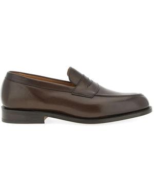 Tricker's Harvard Leather Loafers - Grey