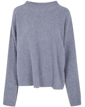 Sofie D'Hoore Fine-Knit Wool Jumper - Blue