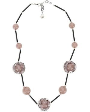 Emporio Armani Lobster-Clasp-Fastening Necklace - Metallic