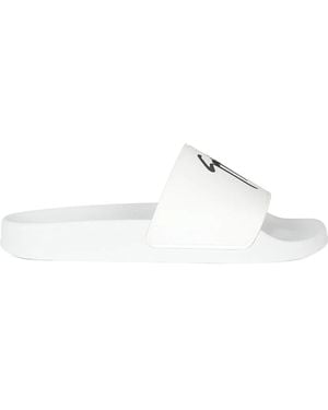Giuseppe Zanotti Brett Slides - White
