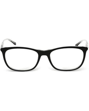 Lacoste Rectangle-Frame Full-Rim Glasses - Black