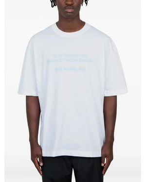 Norse Projects T-Shirt mit grafischem Print - Weiß