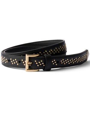 Prada studded belt discount