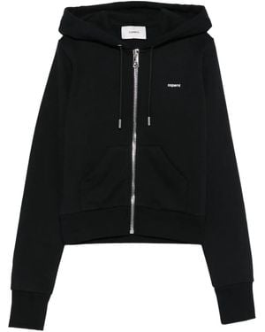 Coperni Kapuzenjacke mit Reißverschluss - Schwarz