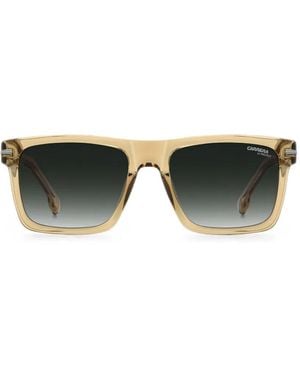 Carrera Rectangle-Frame Sunglasses - Green