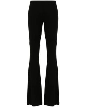 Courreges Ellipse Bootcut Trousers - Black