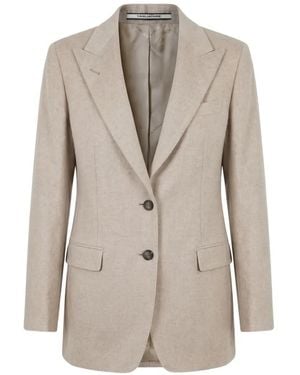 Tagliatore Blazer Bertha À Simple Boutonnage - Natural
