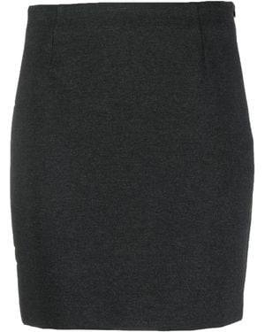Lardini Fitted Mini Skirt - Black